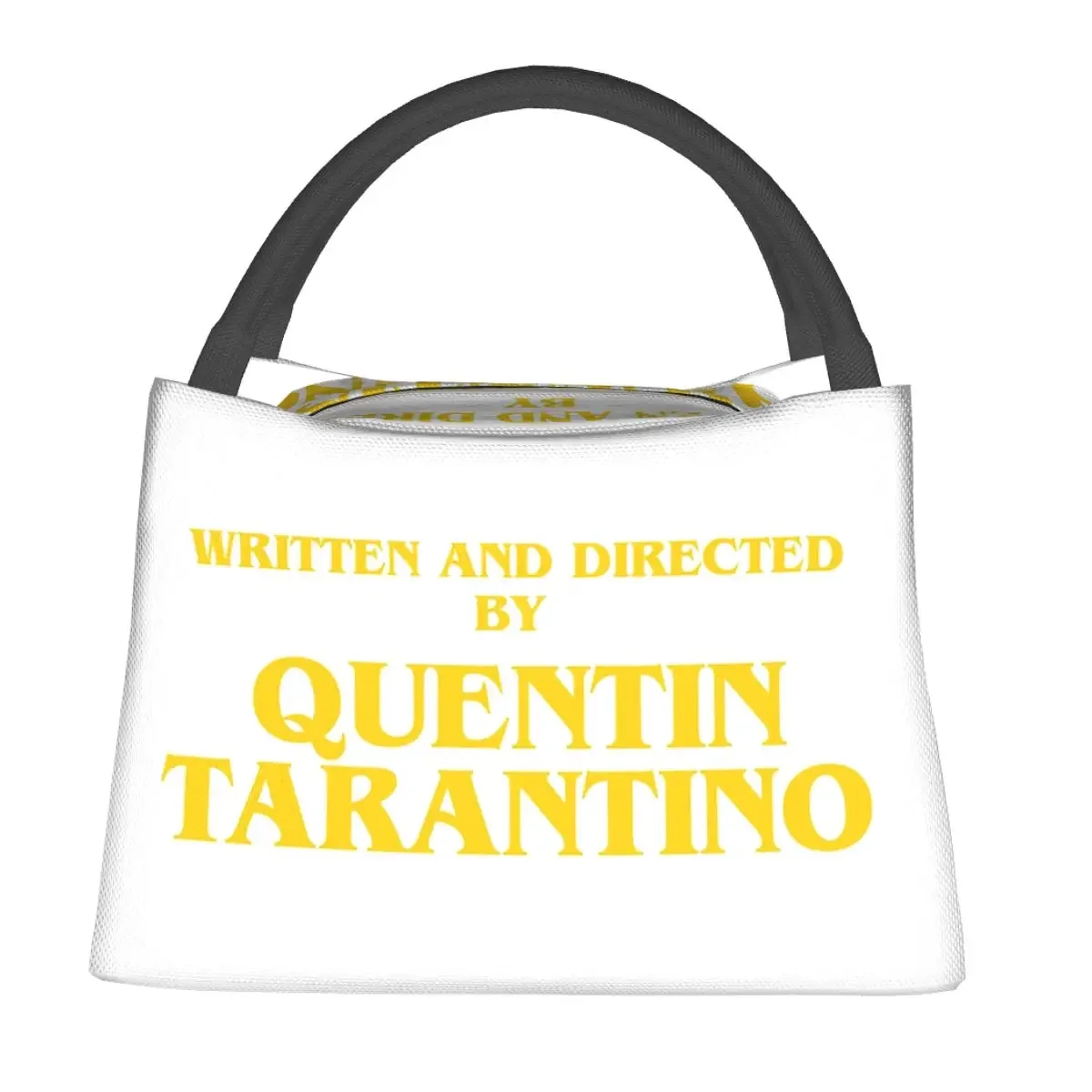 Quentin Tarantino Logo Lunch Bags Insulated Bento Box Leakproof Lunch Tote Picnic Bags Cooler Thermal Bag for Woman Girl School