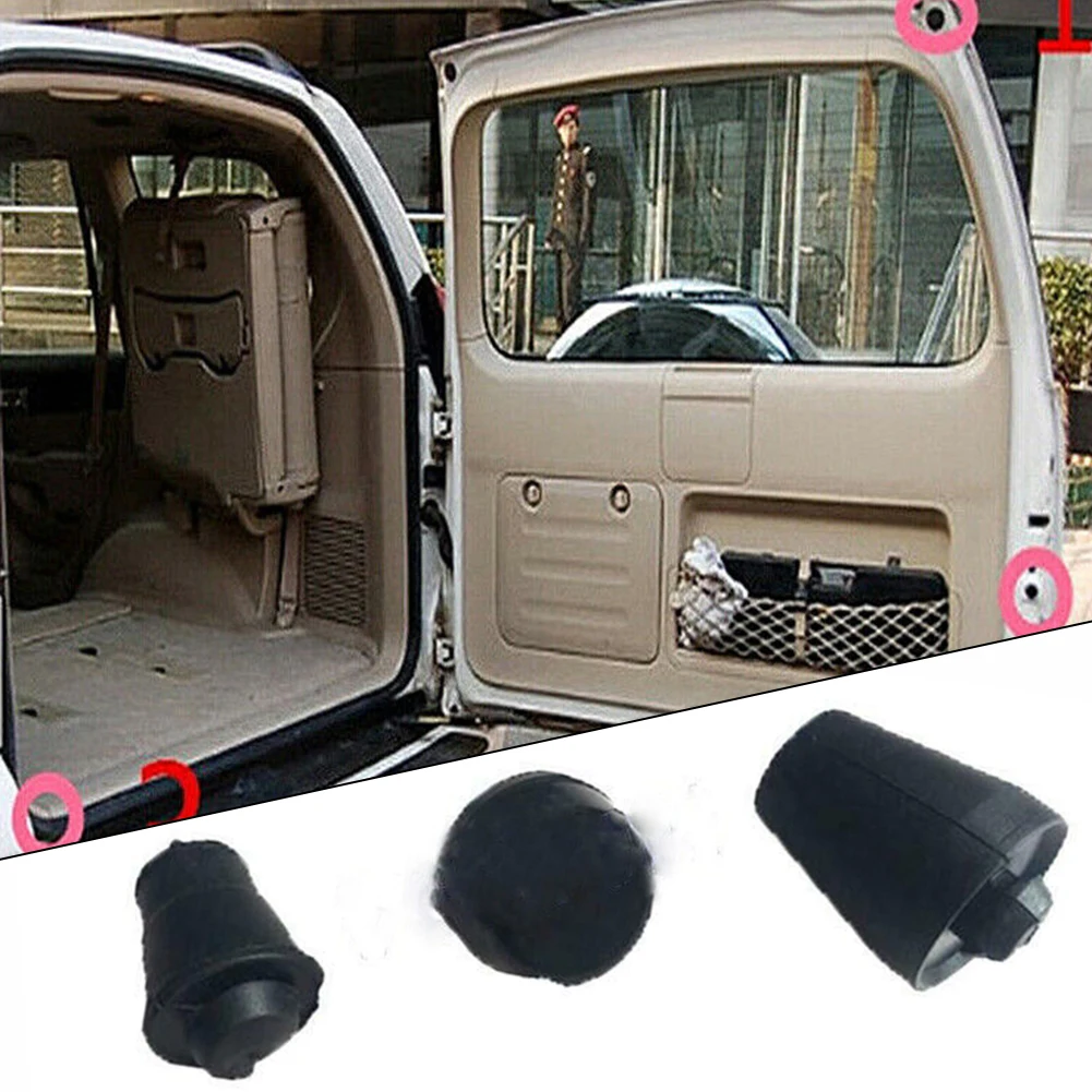 3Pcs For Toyota For Cruiser For Prado LC120 03-09 Car Rear Tailgate Cushioning Granular Pad Automotive Accessories