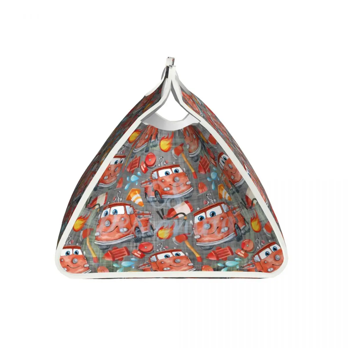 Custom Lightning McQueen Cars Pattern Tissue Box Holder Rectangular PU Leather Facial Tissue Box Cover for Car Bathroom