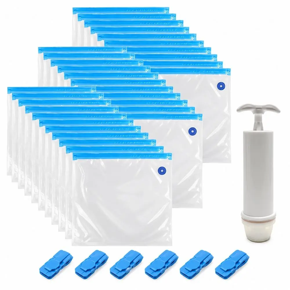 Reusable 3D Printer Vacuum Bags Moisture Resistant Double Seal 3D Filament Storage Dustproof Hand Pump Compatible