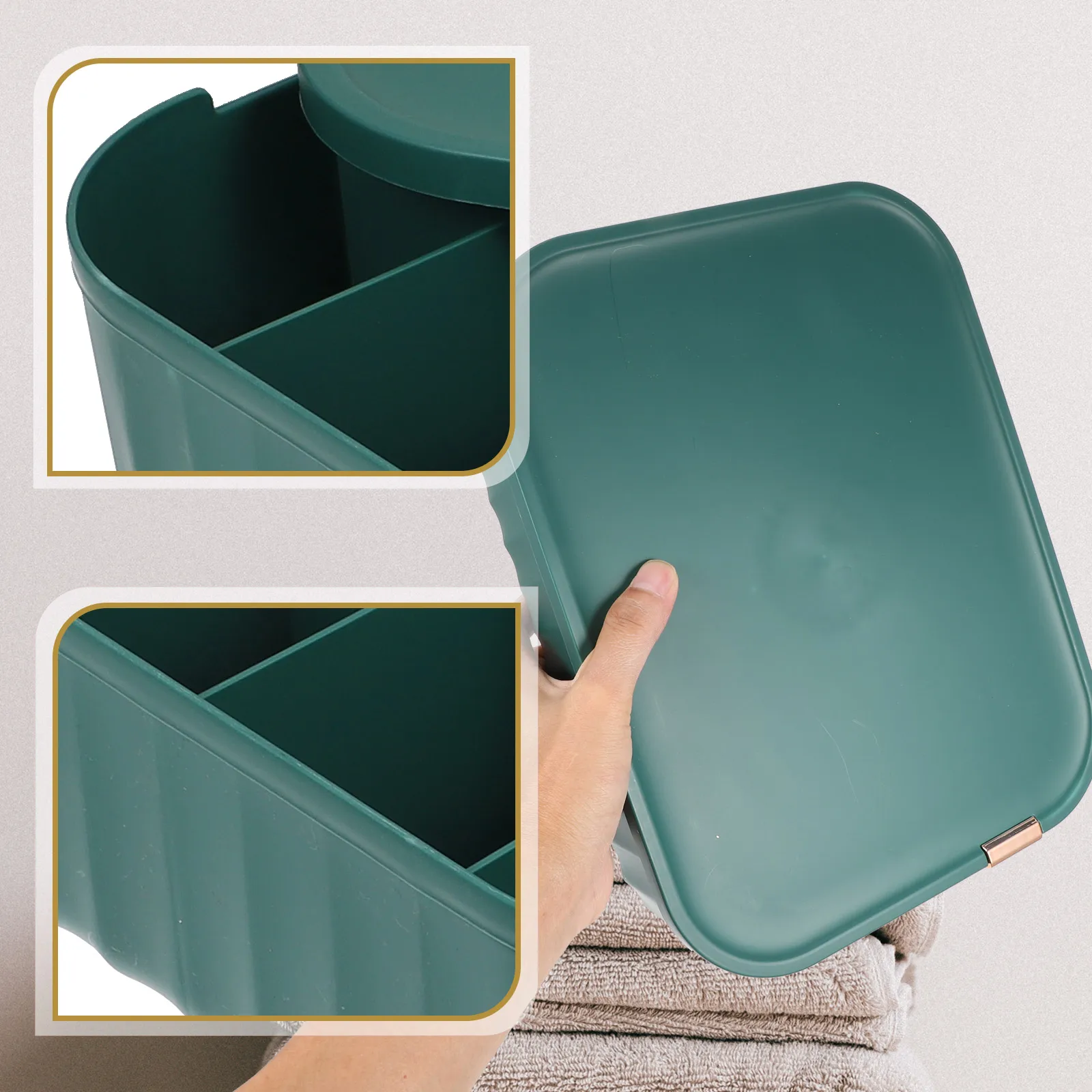 

Underwear Storage Organizer Drawer Style Sock Box Briefs Holder Household Supply Strong Bearing Capacity Easy Storage