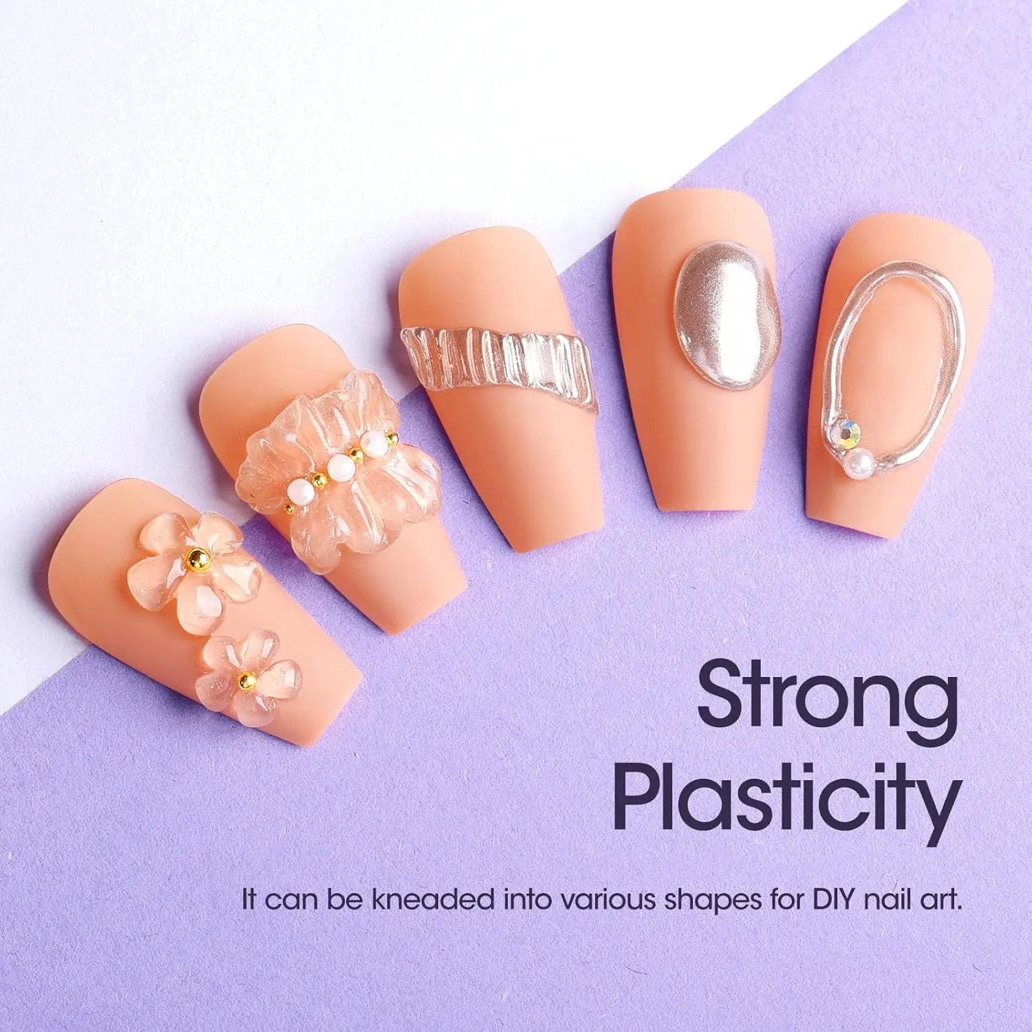 GELLEN 30g Polygel Nagelkleber Festes Gel-Klebeset Press-on-Nägel Entferner für Acryl-Nagelspitzen UV-LED-Lampe Heim- und Salon-Maniküre – Detail 3