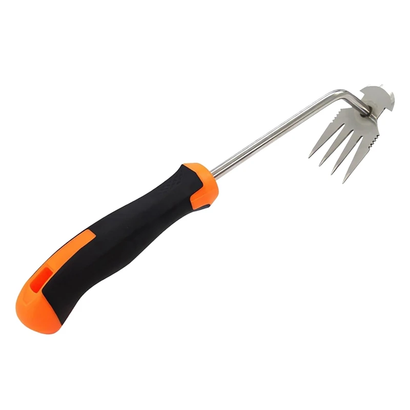 Weeding Artifact 4 Teethes Dual Purpose Manual Multifunctional Weeders Tool Weed Pulling Tool