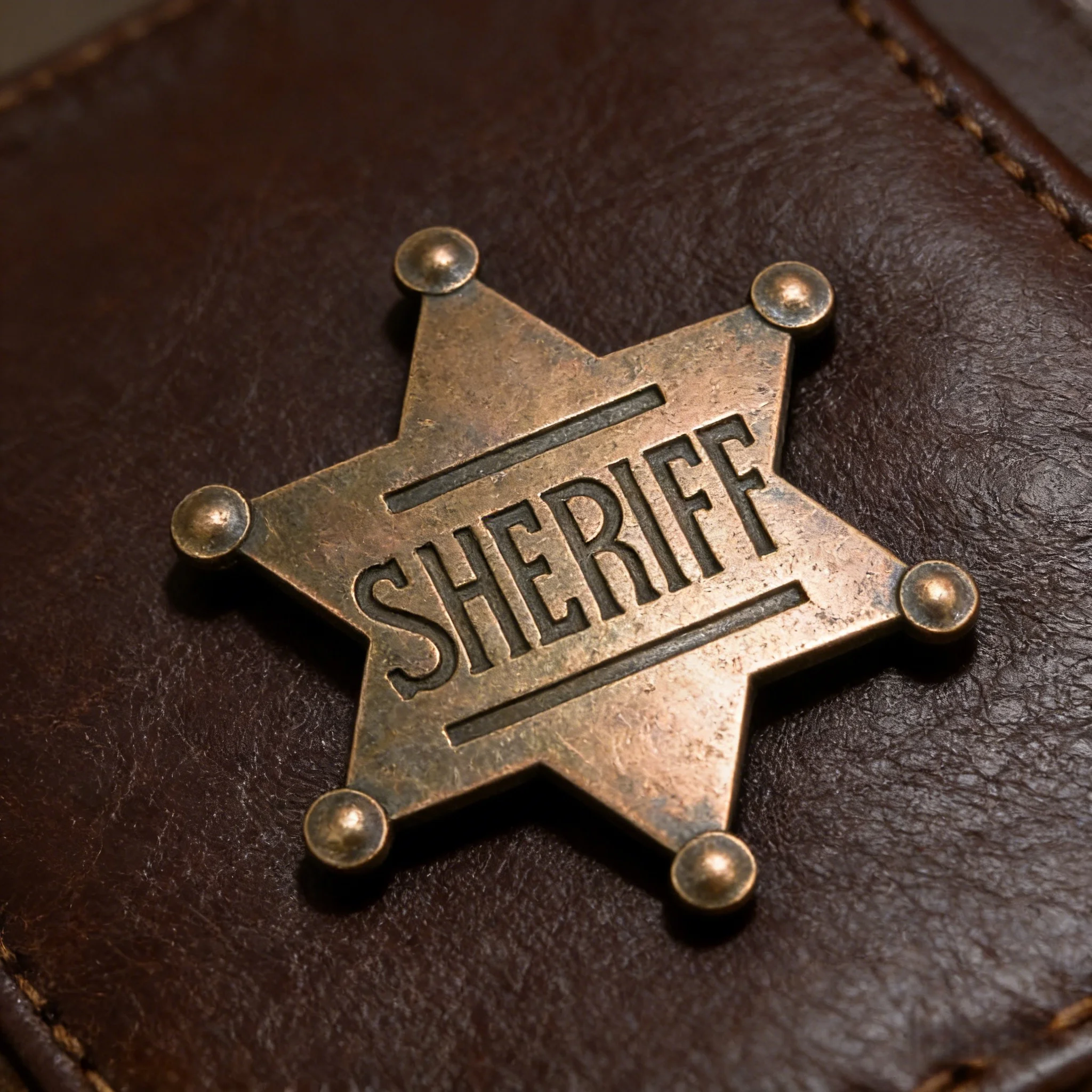 

Классический золотой значок шерифа с винтажным дизайном в виде звезды, идеально подходит для косплея в стиле вестерн и для коллекционеров.