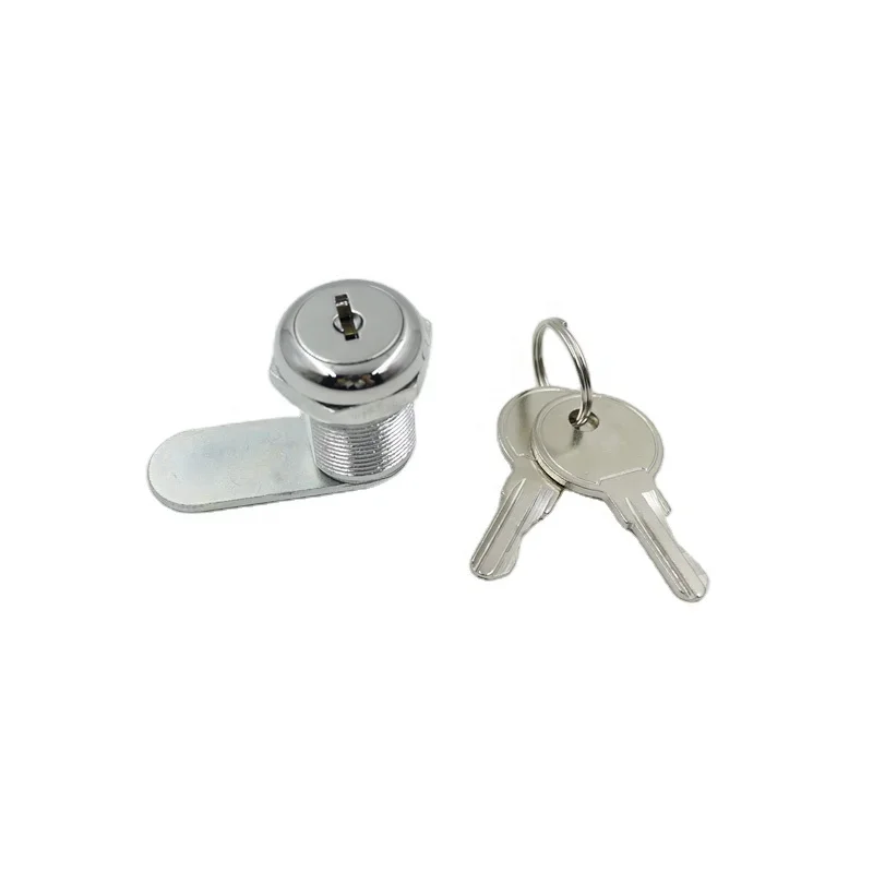 90 Degree Rotary MS801 Locking Cylinder with Bright    Plated Zinc Alloy Tongue for Household and Door Use