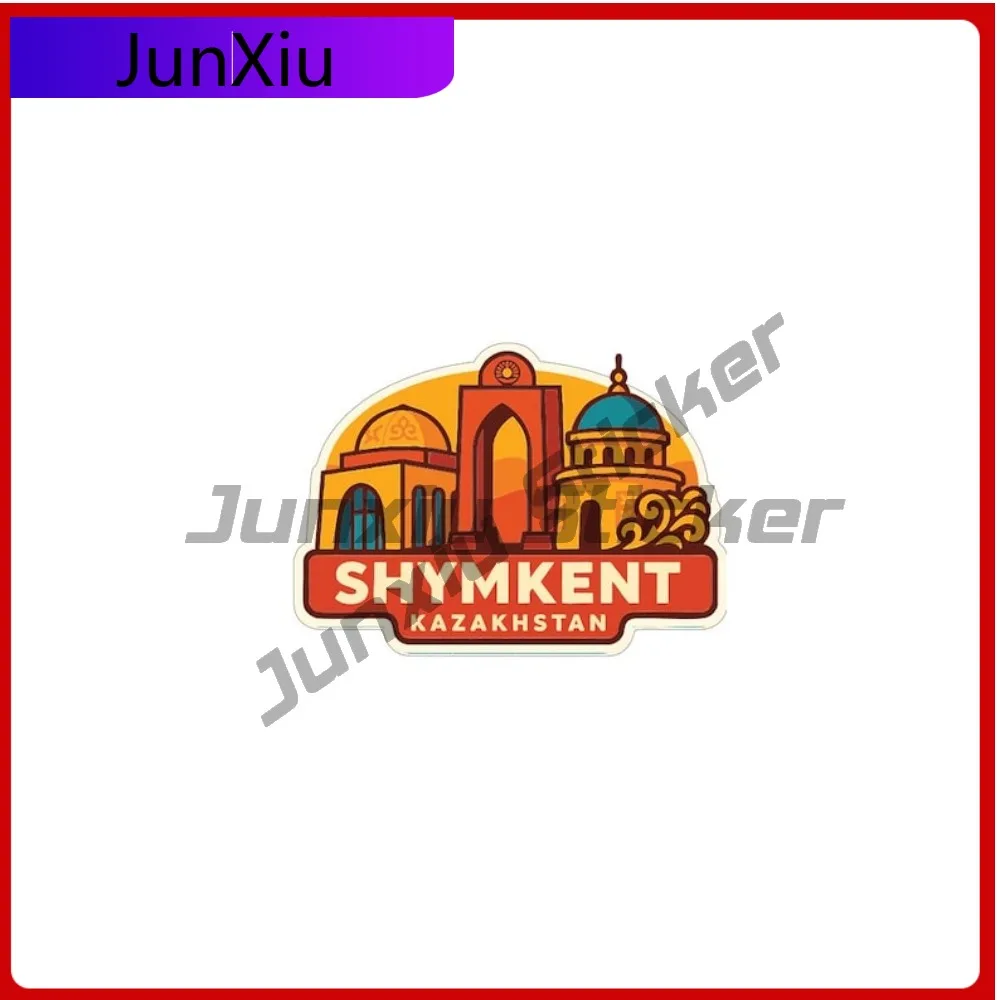 

Shymkent Kazakhstan City Travel Sticker Exterior Accessories Vinyl Decal Waterproof Laptop Rv Camper Windshield Bumper Truck Pvc