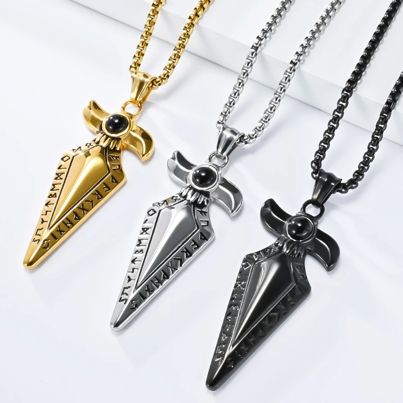 viking-texto-geometrico-spearhead-pingentes-de-aco-inoxidavel-masculino-personalizado-moda-colares-joias-presente-aniversario-lembranca