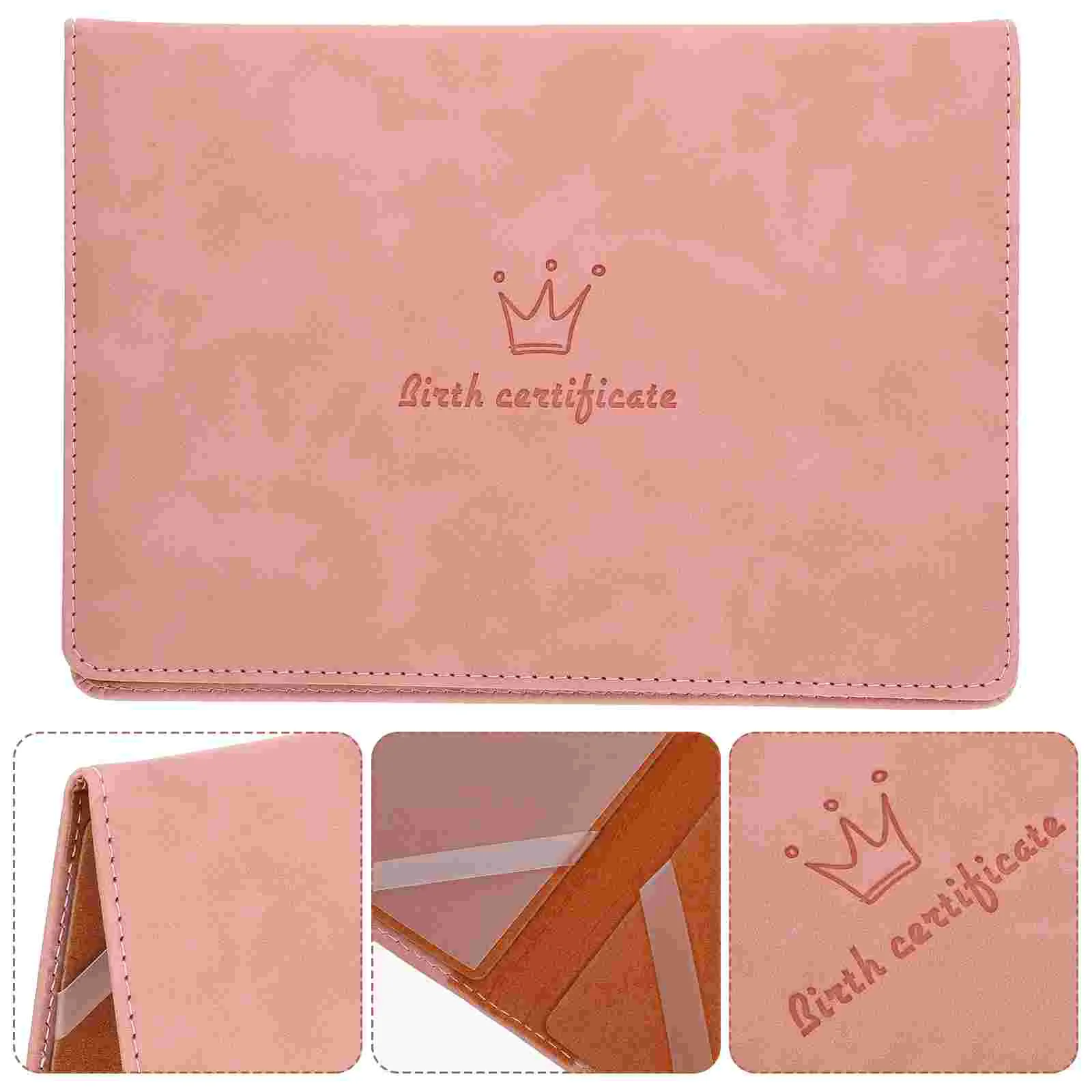 Birth Certificate Cover Protectors Folder Important Document Organizer Skin for