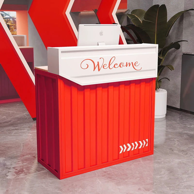 كتابة Emfangs مكتب الاستقبال مصابيح القسطرة الفاخرة الحديثة مكتب الاستقبال الأعمال التكيف مقهى موبليس أثاث الاستقبال #3