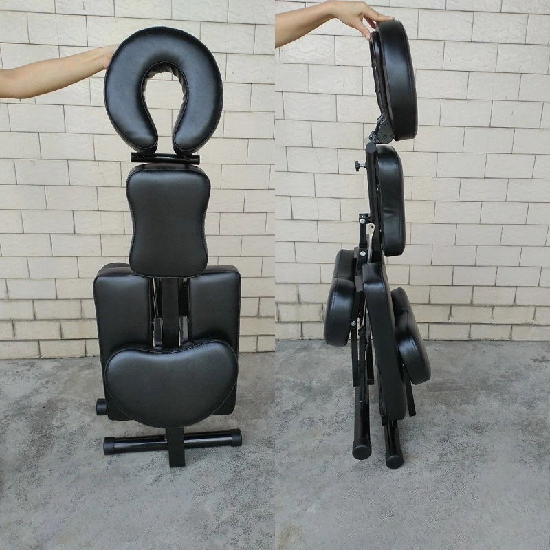 Folding Portable Massage Chair Beauty Physiotherapy Tattoo Acupuncture Massage Chair Commercial Metal Furniture Stoel MHAMY