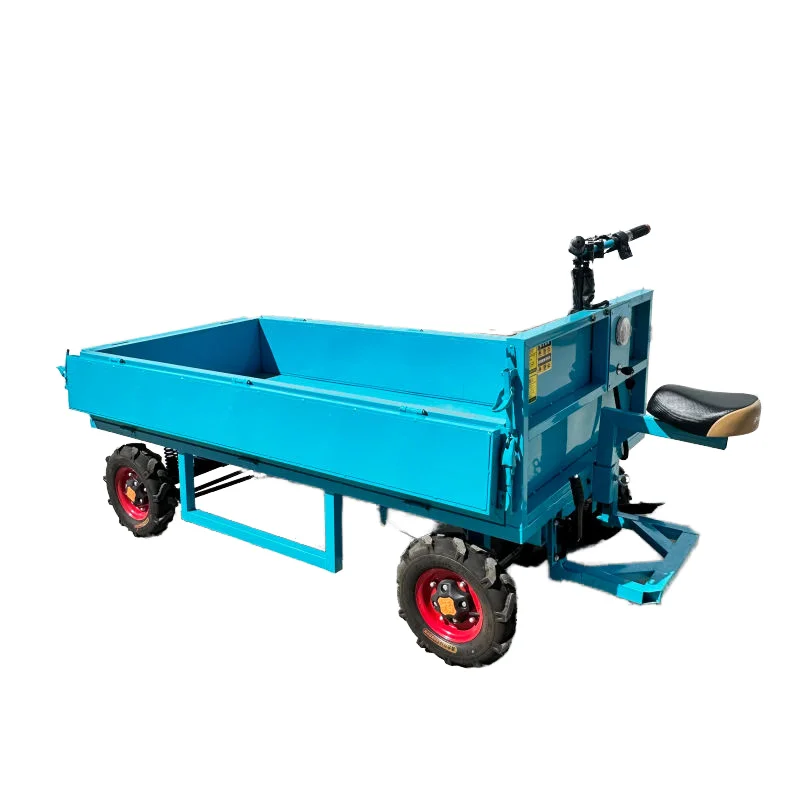 Mini Stand-Up Electric Flatbed Bucket Truck 1-Year Warranty Ride-on Design for Home Construction Farms & Agriculture