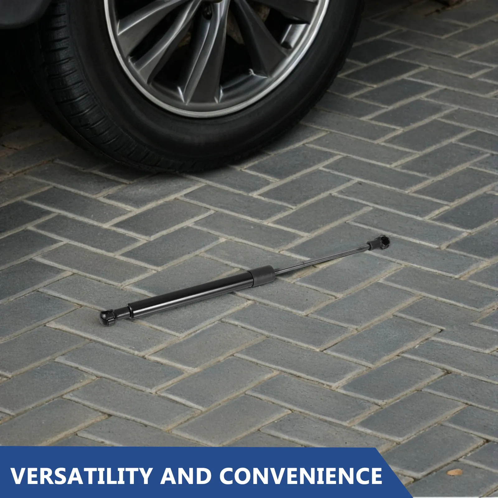 2Sets Gas Spring Support Rod Hydraulic Rod High Strength Lift Support for Door Trunks Engine Hoods Universal Gas