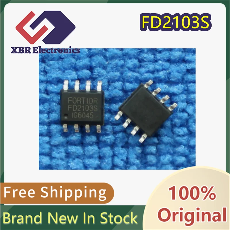 (20/50 pieces) FD2103 FD2103S Surface Mount SOP8 Half-Bridge Gate Driver Chip IC Brand New Genuine Original