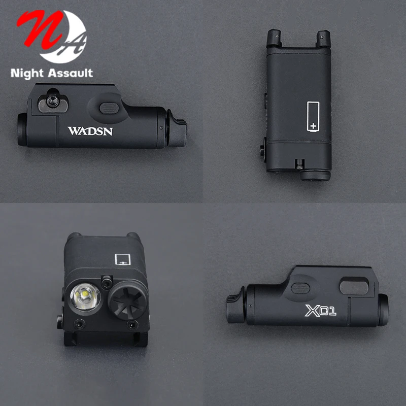 Tactical Surefir XC1 Flashlight MINI Pistol Gun Light Airsoft LED Weapon Hunting Momentary For GlocK 17 18C 19 25 Fit 20MM
