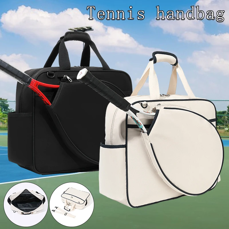 Badminton Waterproof Tennis Racket Bag Tote Holder Shoulder Handbag Outdoor Sport 2 Squash Bags Large Capacity Fashion