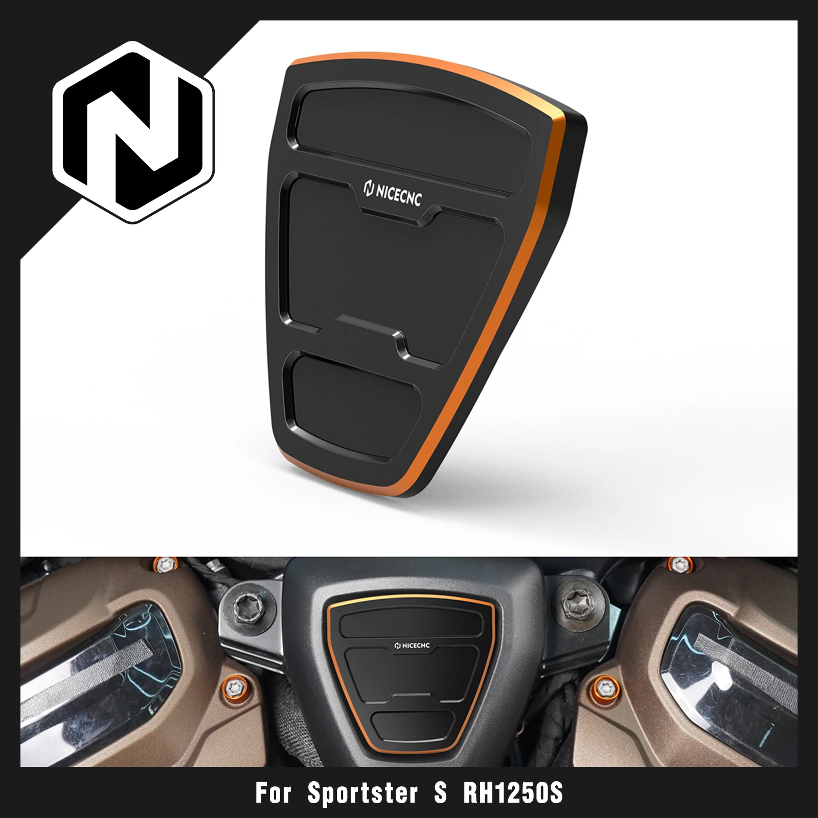 

NICECNC Bodywork Right Side Cover For Harley Sportster S RH1250S 2021-2024 Pan America 1250 RA1250 Special RA1250S