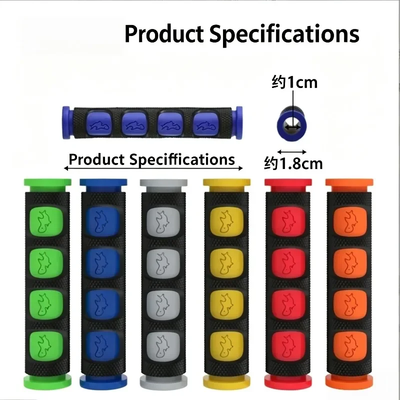 Motorcycle Handle Brake Lever Grip Cover Universal Non-Slip Rubber Protector Fit Most Motorbikes Easy Install Multi Colors