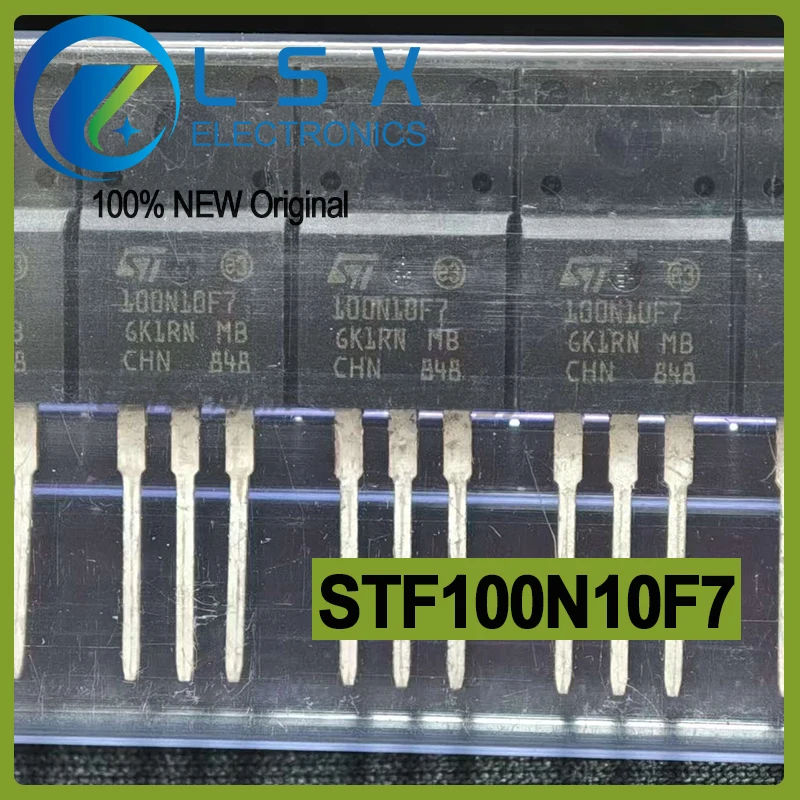 10pcs 100N10F7 STF100N10F7 100A 100V TO-220F New and Original