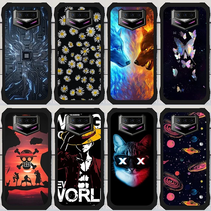 Doogee S89 Pro Case Fashion Pattern Design Soft Silicone TPU Phone Cover Casing for Doogee S89