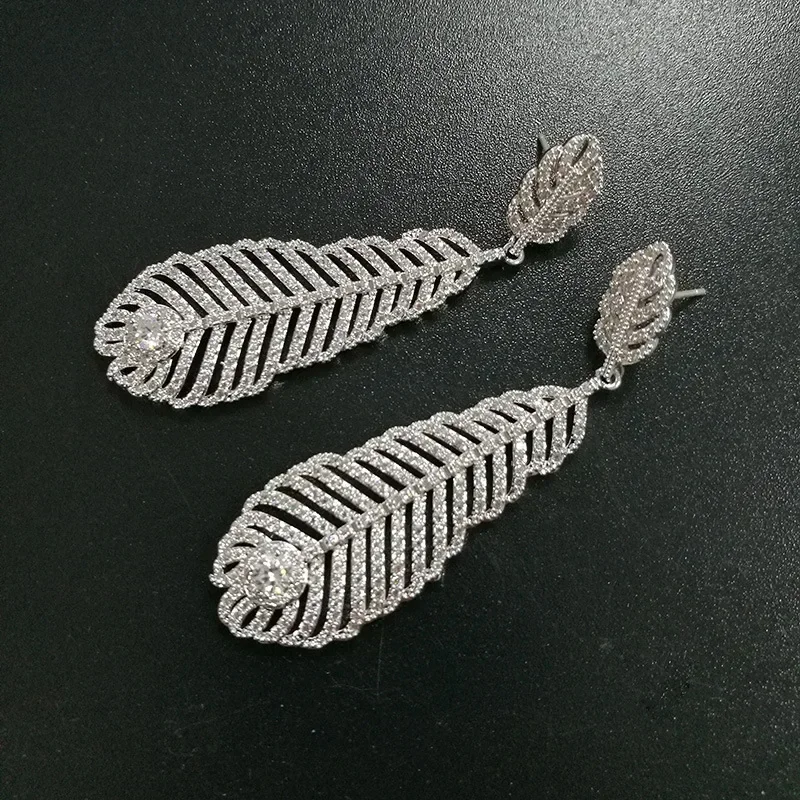 

Новые серьги из серебра 925 пробы с кристаллами из австрийского очарования, женские ювелирные изделия, подходят оригинальные женские серьги