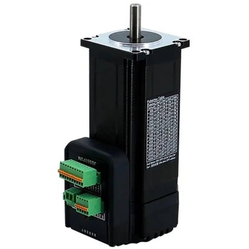 Moteur servo hybride intégré A25F-Nema23 JSS57P 3N à boucle fermée avec communication et positionnement précis pour CNC