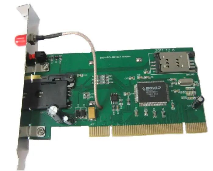 Factory PCI 2G GMS GPRS MODEM WAVCOM Q24PLUS