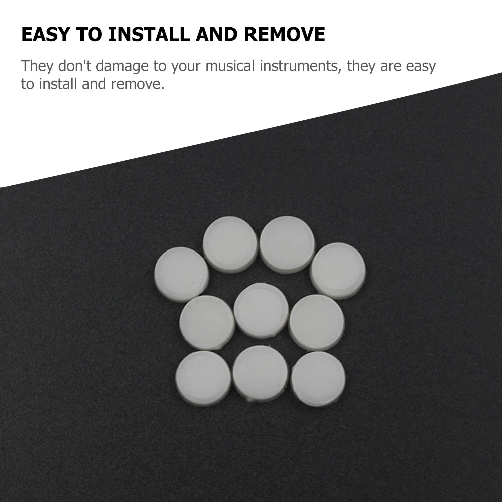 

10 Pcs Flute Accessories Rubber Plugs Open Hole Blocking Pads Repair Parts Musical Instruments Protection Easy Install Remove