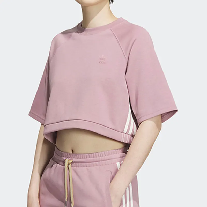 

Adidas genuine Three Stripes New Women's Sports Breathable Casual Short Sleeve IN1007