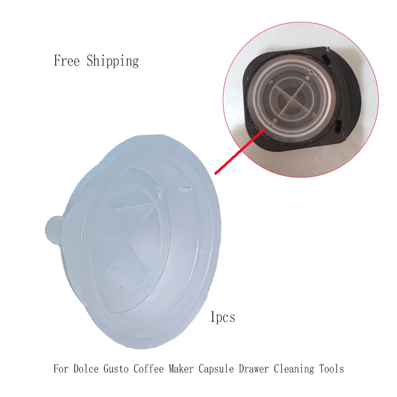 

1pcs For Nespresso Dolce Gusto Coffee Maker Capsule Drawer Cleaning Tools Descaler Adapter Coffee Maker Parts