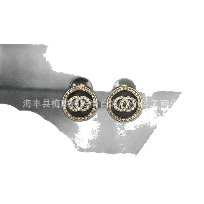 مزاجه الفرنسي محكمة المشاهير الماس مجموعة اللؤلؤ إلكتروني اللؤلؤ أقراط الأذن مجوهرات المد الملحقات المصنعين كله