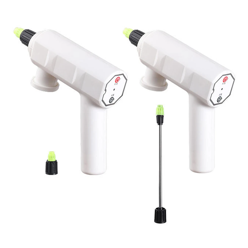Hand-Held Electric Watering Garden Nozzle Household Electric Garden Spray Nozzle High Pressure USB Charging Water Flowers Trees