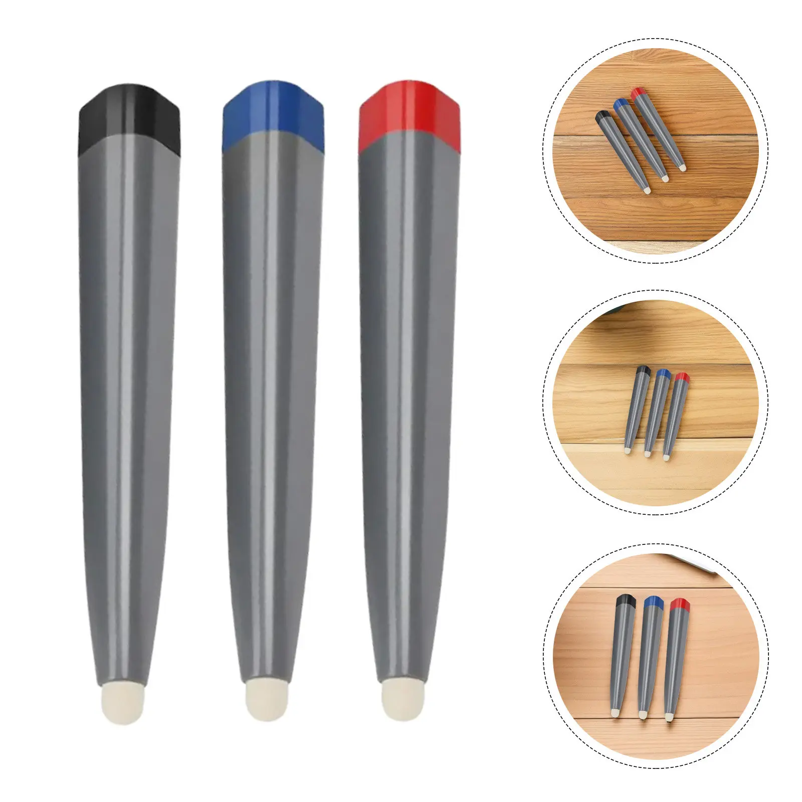 3Pcs Electronic Screen Stylus Pen Soft Felt Tip Smooth Lag Free Writing Drawing Tool Universal Touch Screen Capacitive Pen