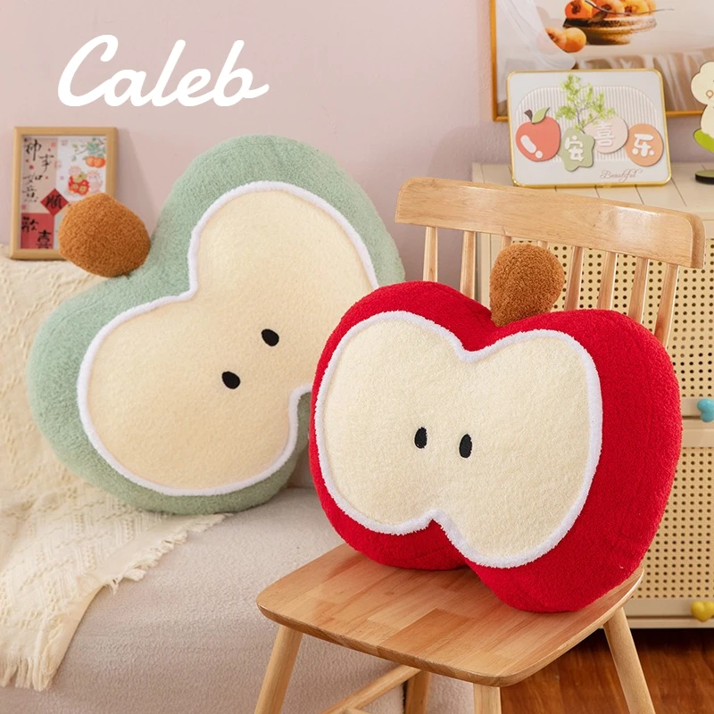 30x40CM Love and Deepspace Caleb Kawaii Apple Pillow Toy Cushion Anime Cosplay Fruit Doll Holiday Decoration for Game Fans Gift