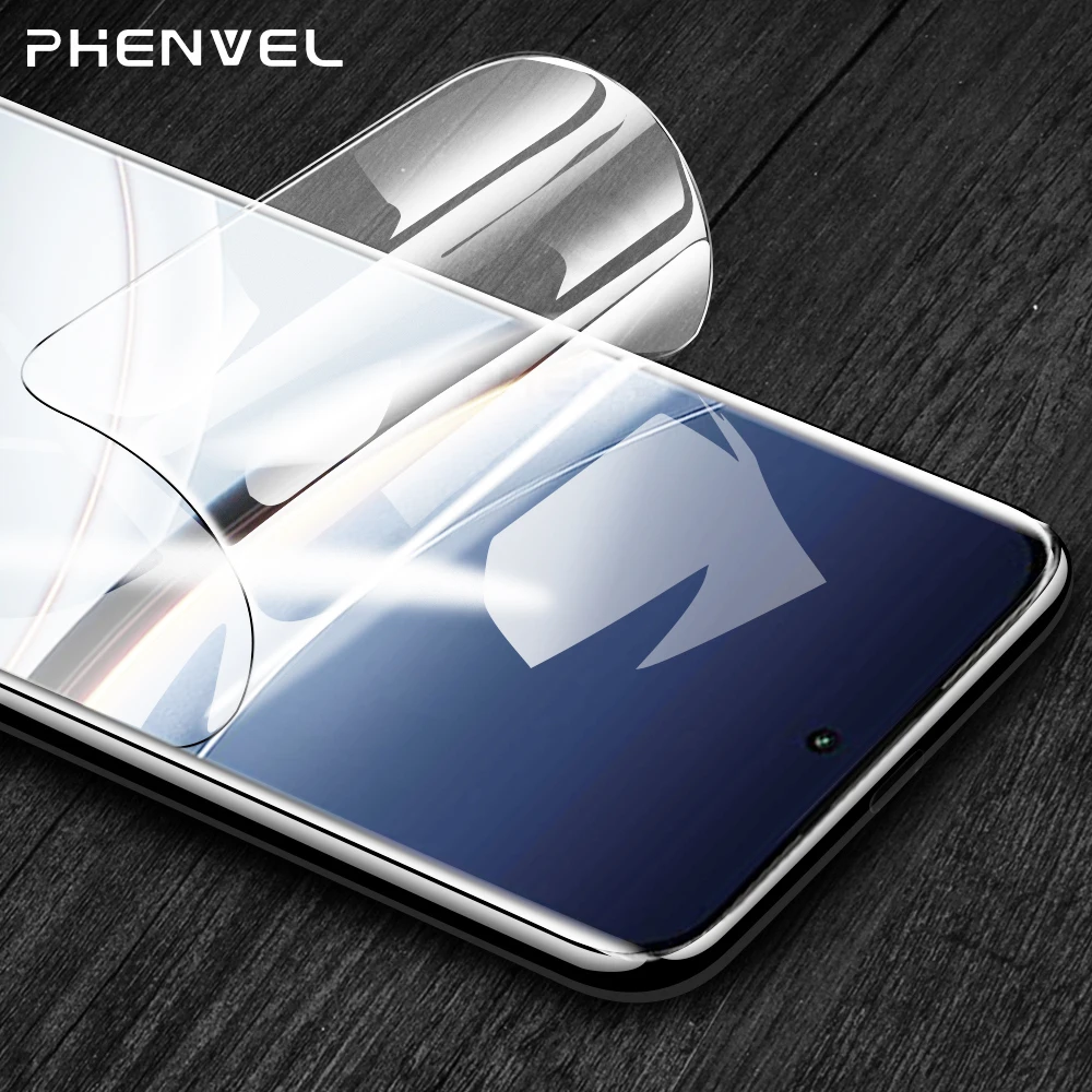 Glossy Hydrogel Screen Protector For POCO F7 Full Cover Flexible TPU Protective Film