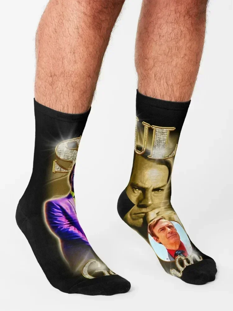 Saul Goodman Vintage Better Call Saul Old School Jimmy McGill Breaking Bad Socks hockey warm winter heated Girl'S Socks Men's