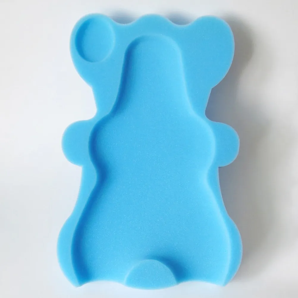 

Baby Bath Sponge Cushion Mat 5Cm Thick Non-Slip Soft Shower Bathtub Pad Comfortable Contoured Support Quick Drying Baby Bath Mat