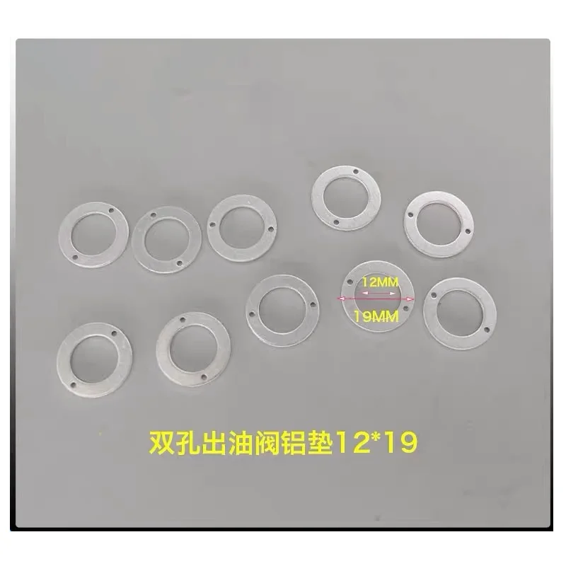

2 отверстия, дизельные прокладки форсунок Common Rail, алюминиевая шайба 12*19*1 для Toyota Nissan Mitsubishi 23654-64010 MD 068355