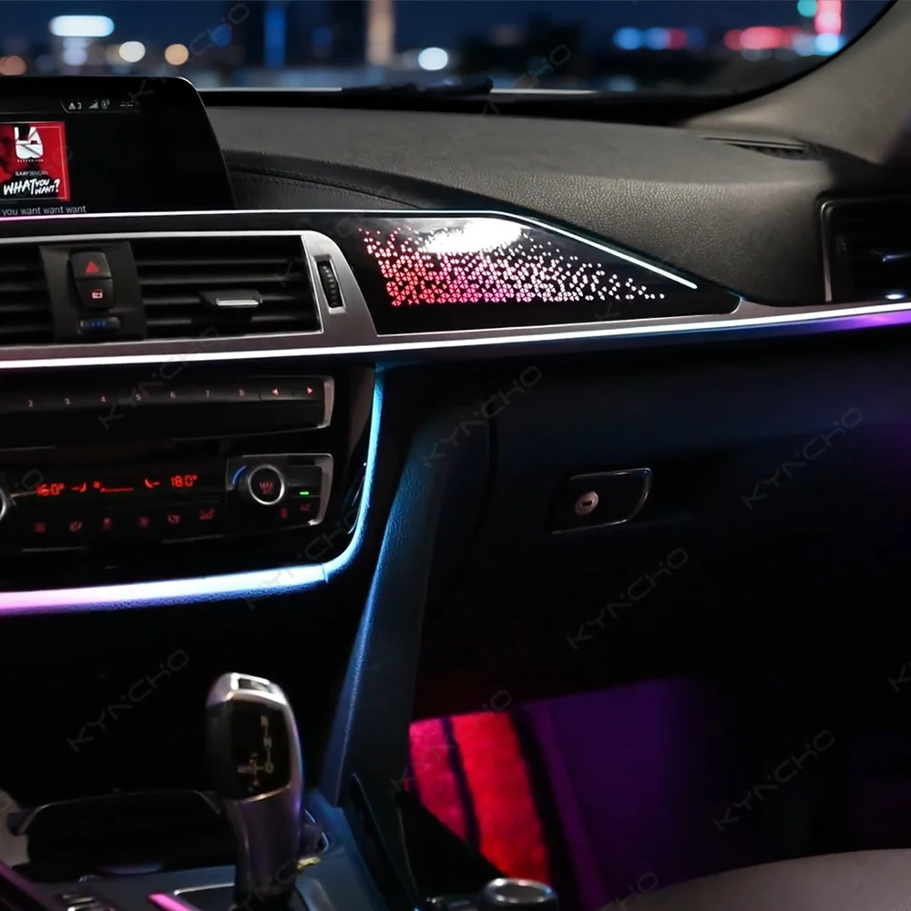 For BMW 4 Series F36 LED Car Ambient Light Symphony Smart Ambient Light Automotive Ambient Lighting App Controlled Car Ambient L