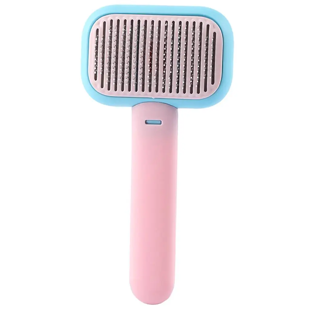Pet Grooming Brush Cleaning convenient Hair Slicker Comb Hair Removal Universal Pain-Free Comfortable One-Click Removal Dogs