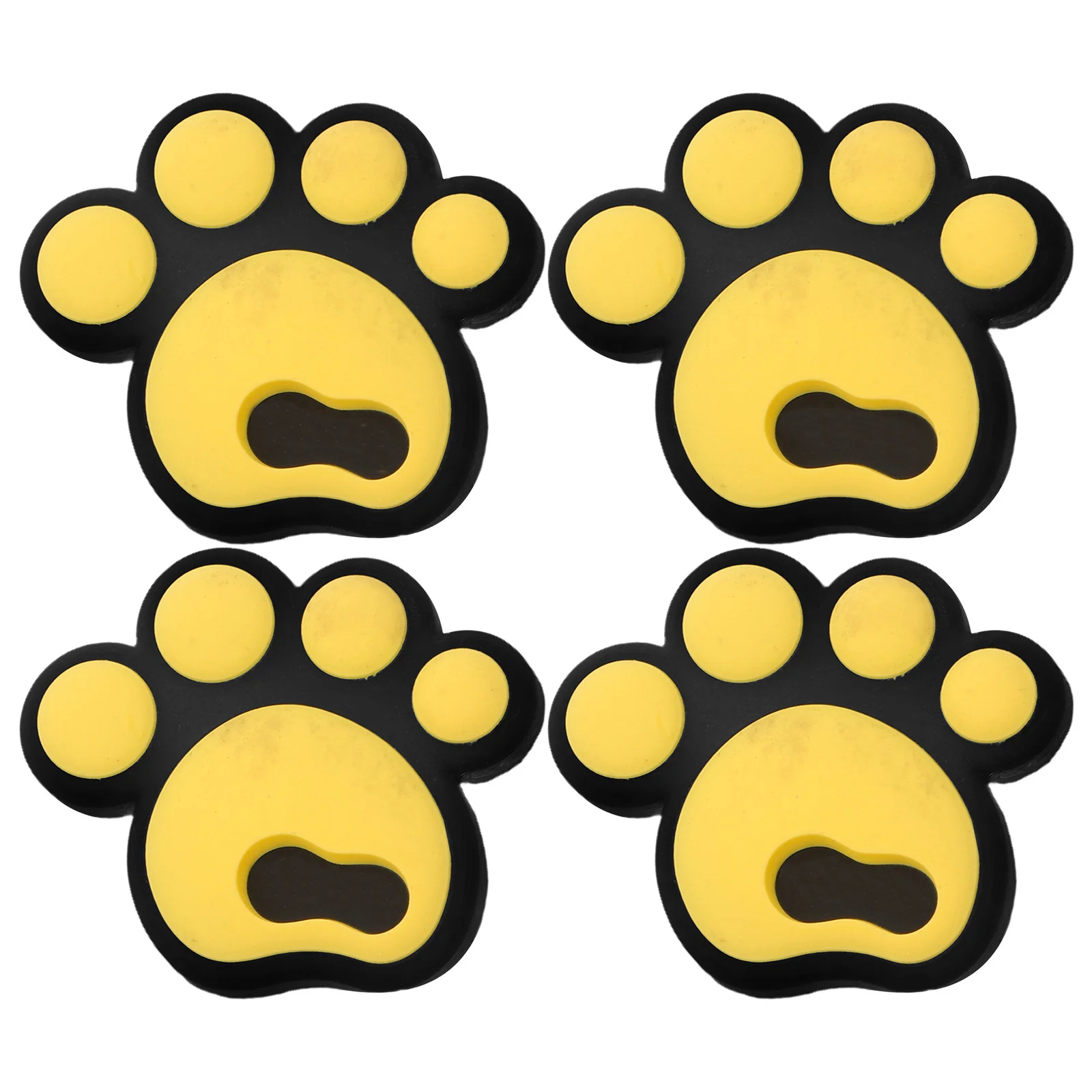 

4Pcs Snowboard Anti-Slip Pads Animal Paw Stickers Ski Grip Enhancer Protective Mats Outdoor Sports Deck Decals Durable Cute