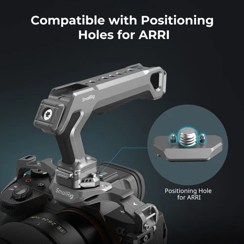 Imagen 2 del producto SmallRig HawkLock H21 Kit de mango superior de liberación rápida para jaulas, placas y otros accesorios con deslizadores-4483