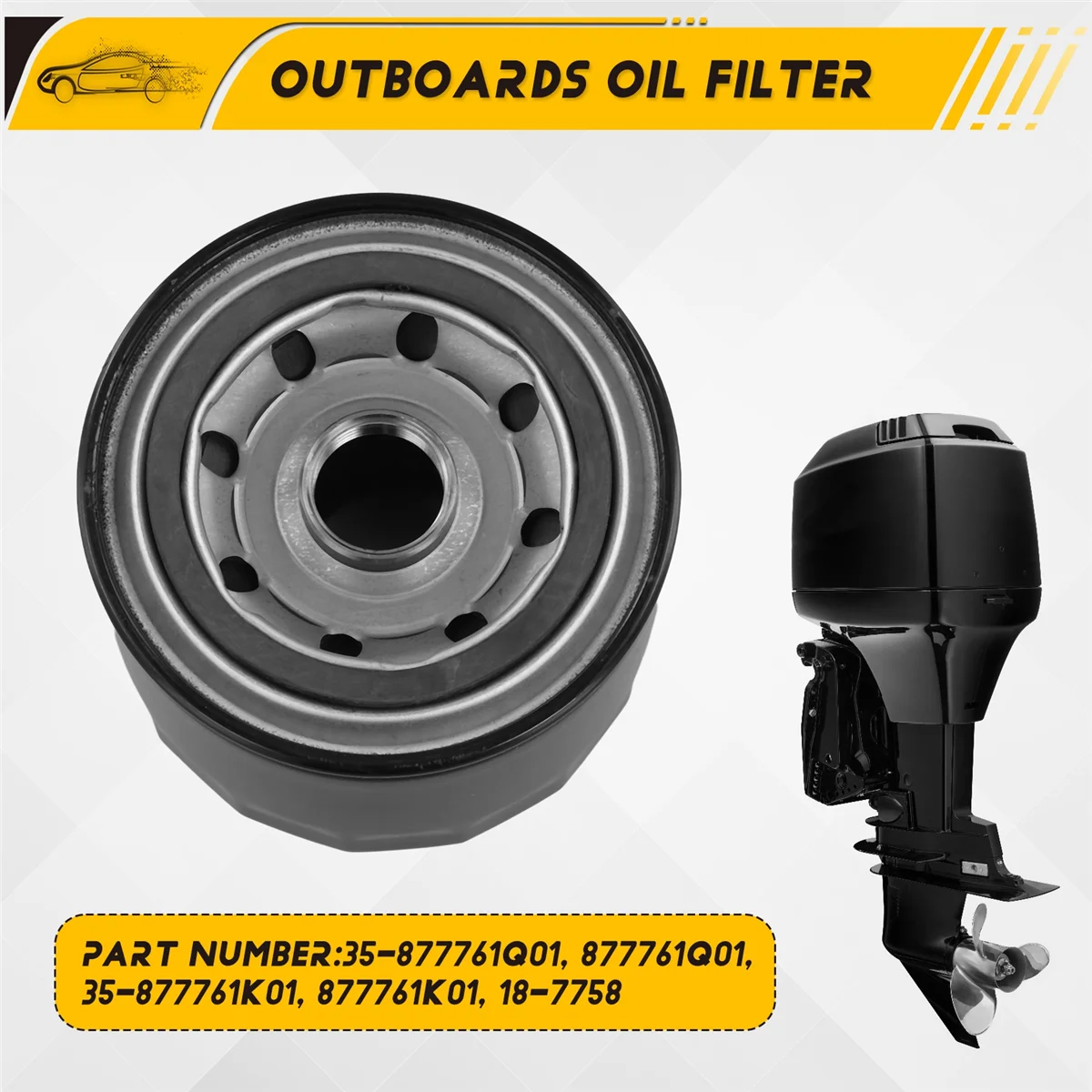 

Масляный фильтр премиум-класса для 4-тактных подвесных двигателей EFI мощностью 75 л.с., 90 л.с., 115 л.с.