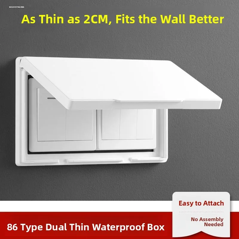Decorative Switch Cover Plate 86 Type Socket Concealment Repair Board  Pad Sealing Frame Protection Cover Panel