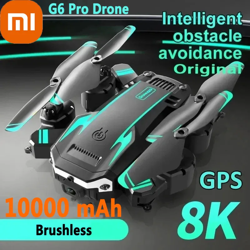 Xiaomi G6 Pro Drone Brushless Professional Dual Camera Optical Flow Modulation Intelligent Obstacle Avoidance Quadcopter Aerial