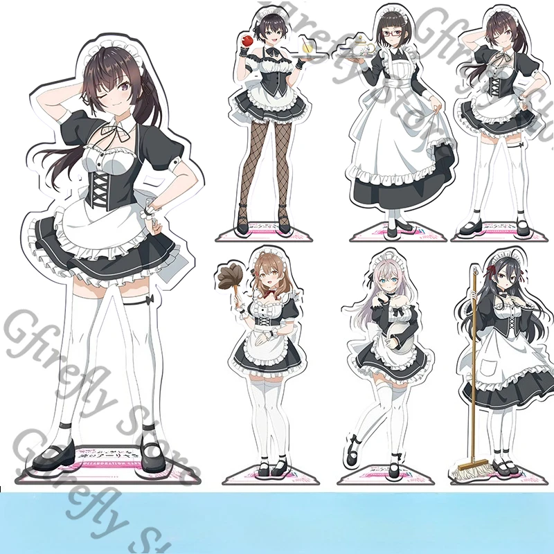 

Alya Sometimes Hides Her Feelings in Russian Alisa Mikhailova Kujou Standing Plate Decoration Show Shelf Indicative Board Gift