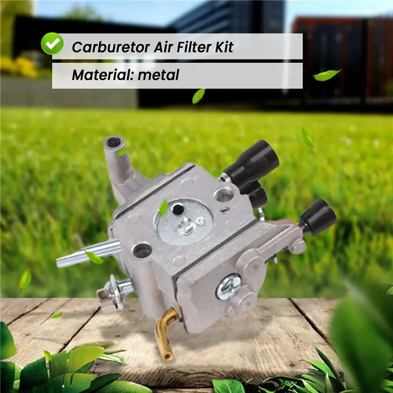 HRBAJ-Carburetor Air Filter Kit For FS120 FS200 FS250 FS300 FS350 FR350 FR450 FR480 Replace 4134 120 0653 4134 120 0603