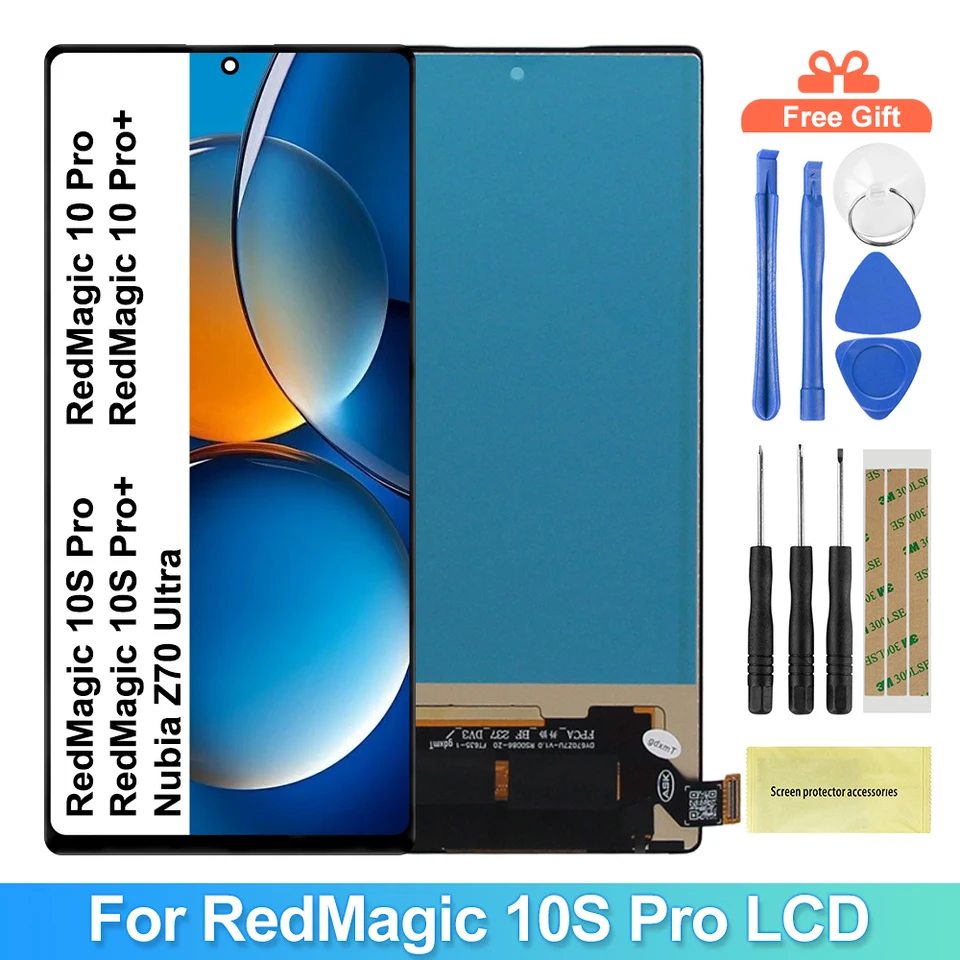 Display for ZTE nubia Z70 Ultra RedMagic 10S pro 10Pro 10Pro plus
