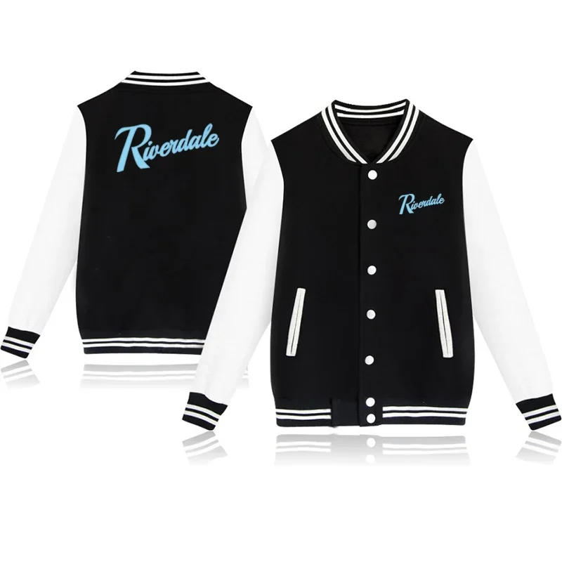 New Winter Jacket American TV Riverdale Women Fashion Jacket South Side Men Female Fans Casual Baseball Jacket Hoodie Sweatshirt