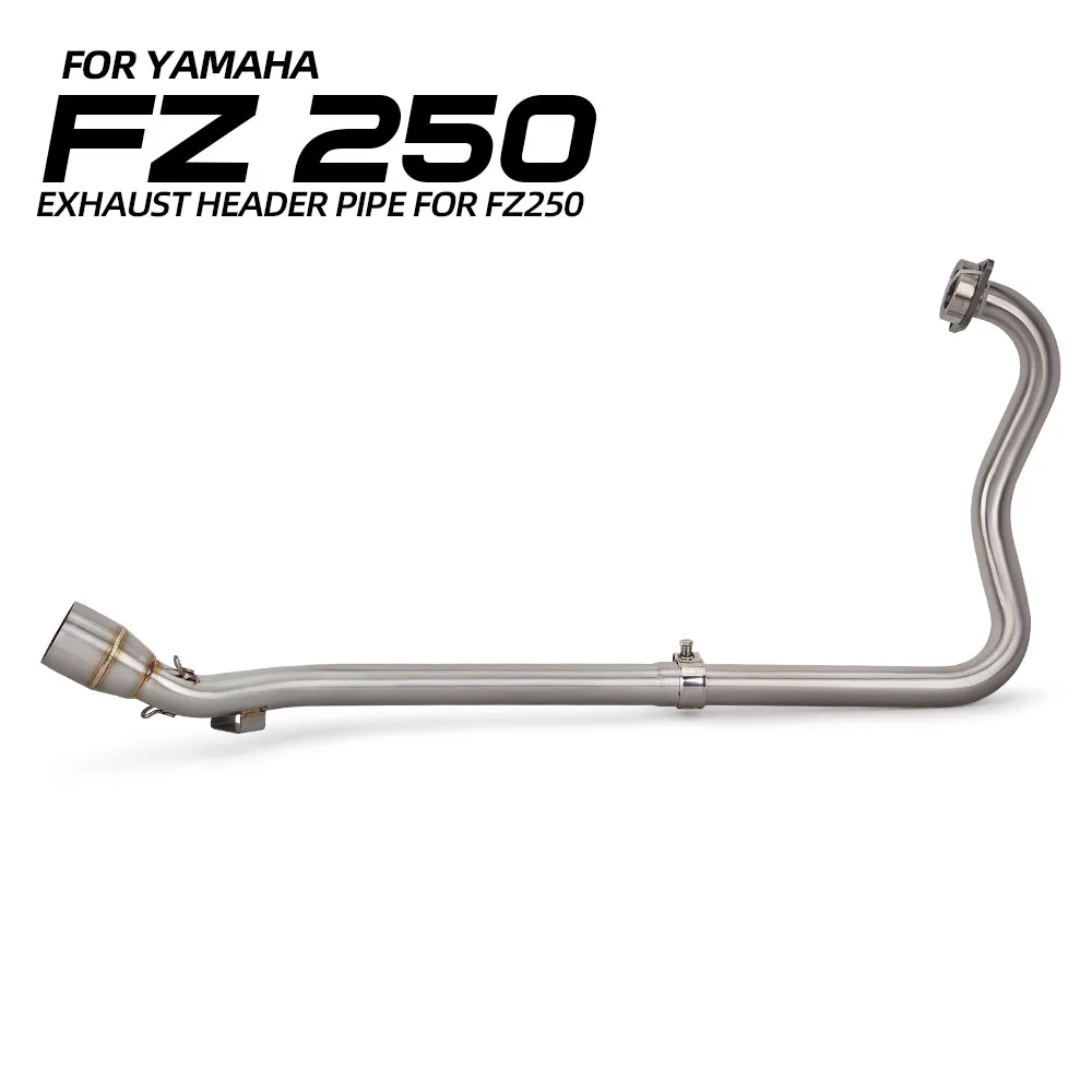 

FZ250 Exhaust front link manifold For Yamaha FZ250 FZS250 FAZER 250 S250 motorcycle 51MM exhaust pipe street bike escape kit