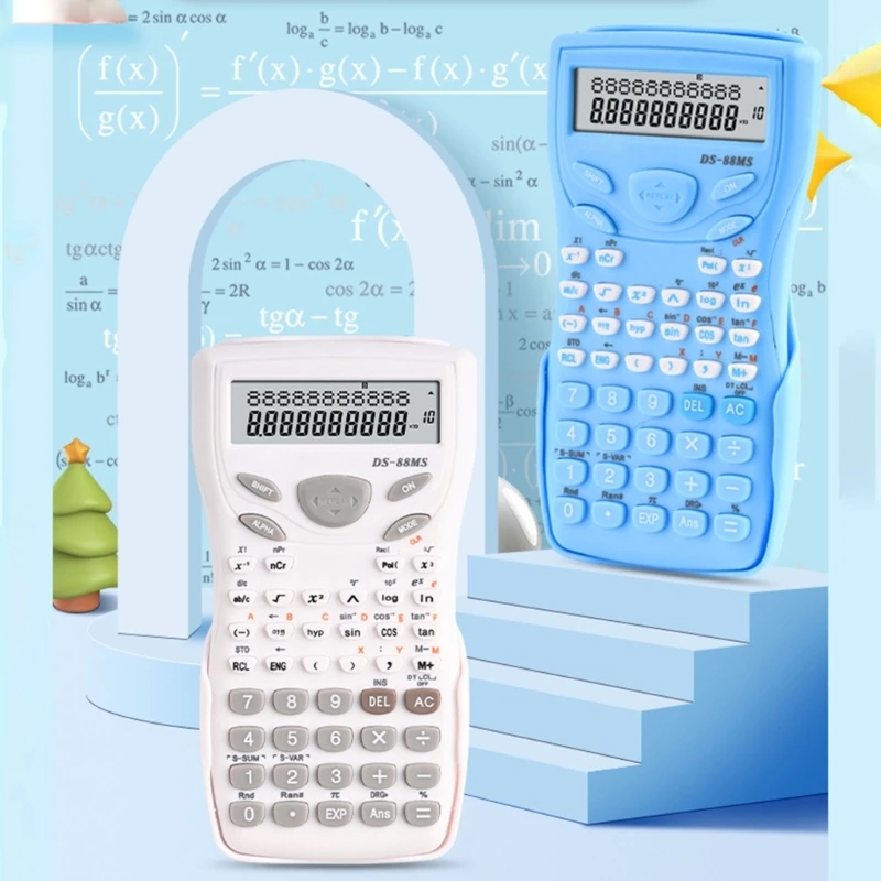 Students Function Calculator Essential Scientific Digital Calculators with 240 Functions 12 Digits Widescreen Display Dropship